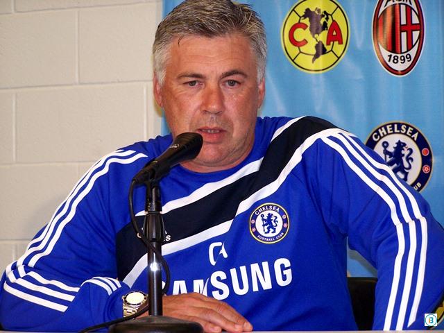 Carlo-Ancelotti Chelsea Manager Carlo Ancelotti.