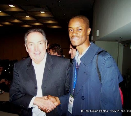 Gerard Houllier (France Technical Director - former France National team coach, Liverpool and Lyon coach) & Ib.
