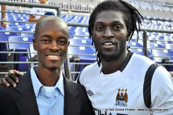 Ib-Dabo_Emmanuel-Adebayor Ib & Emmanuel Adebayor (Manchester City & Togo striker).