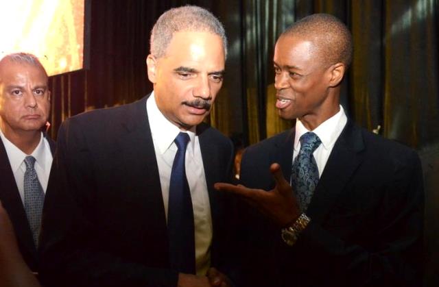 Ib Dabo & Eric Holder Ib & Eric Himpton Holder, Jr. (former United States Attorney General) in Washington, D.C., 2011.