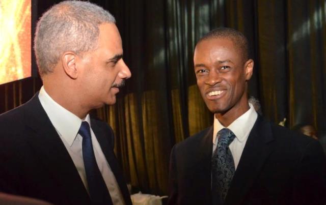Ib Dabo & Eric Holder Ib & Eric Himpton Holder, Jr. (former United States Attorney General) in Washington, D.C., 2011.