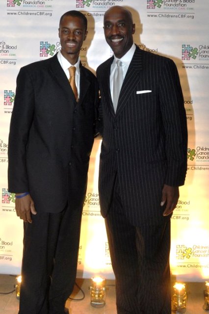 Ib & NBA Champion Trent Tucker at the Breakthrough Ball organized by Children's Cancer & Blood Foundation in NYC.
