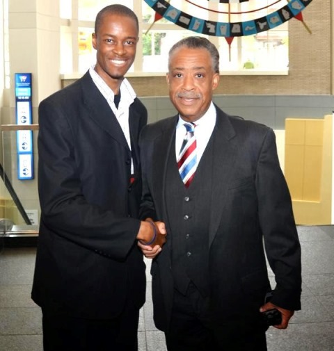 Ib & the Rev. Al Sharpton Ib & the Rev. Al Sharpton