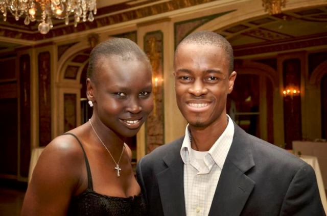 Model and Designer Alek Wek & Ib Model and Designer Alek Wek & Ib