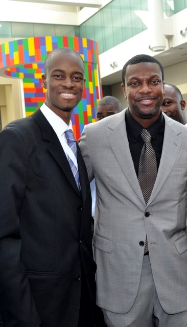 Ib & Chris Tucker Ib & American Actor and Comedian Chris Tucker.