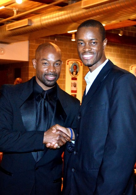 Darrin Henson (American actor and celebrity trainer) & Ib.