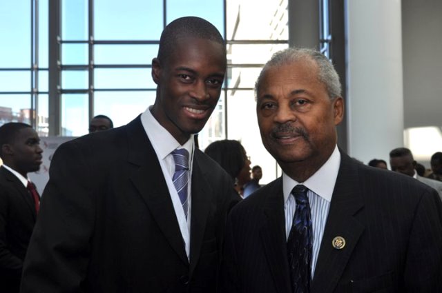 Ib & Donald Payne With late United States Congressman Donald M. Payne.
