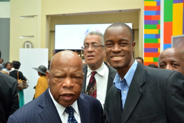 Ib & John_Lewis Congressman John Lewis & Ib