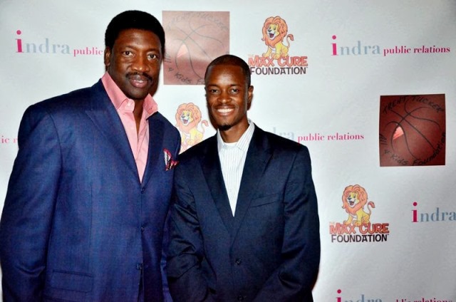 Ib & Johnny Newman Former NBA player Johnny Newman & Ib