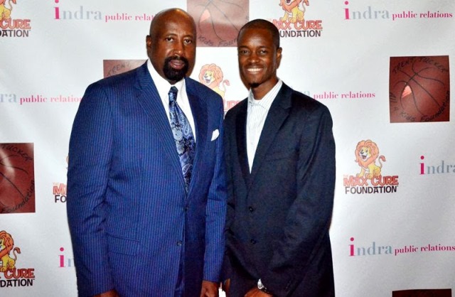 Ib & Michael Woodson Former New York Knicks coach Michael Woodson & Ib