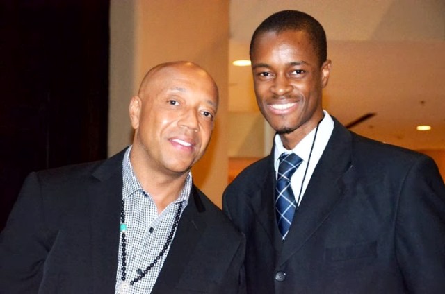 Russell Simmons (American entrepreneur, record producer, and author) & Ib