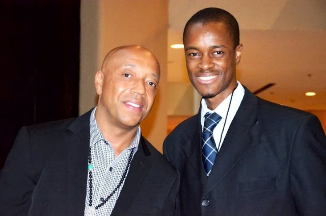 Ib & Russell Simmons Russell Simmons (American entrepreneur, record producer, and author) & Ib