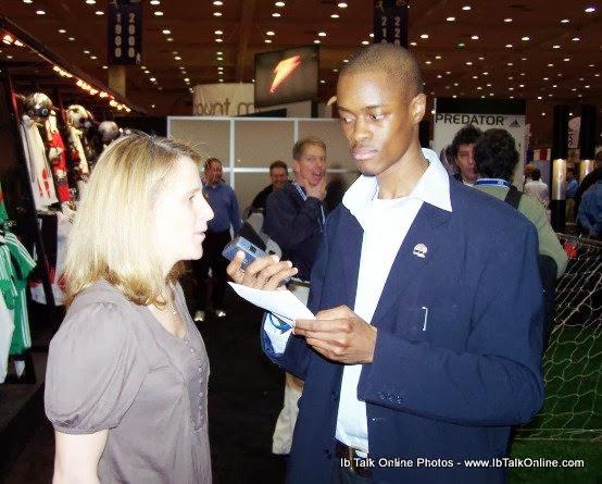 Kristine-Lilly_Ib-Dabo Ib interviews Kristine Lilly. U.S. female national team player who holds the world record of 340 international appearances (for both man and woman), and also made five FIFA World Cup appearances.