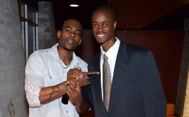 Mario & Ib With American R&B singer and actor Mario Barrett at his 25th birthday celebration in Maryland.