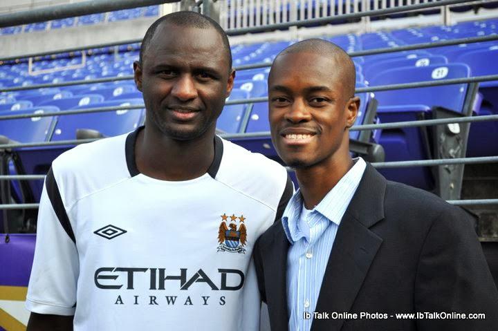 Patrick-Vieira_Ib-Dabo Patrick Vieira (Manchester City & France) & Ib.
