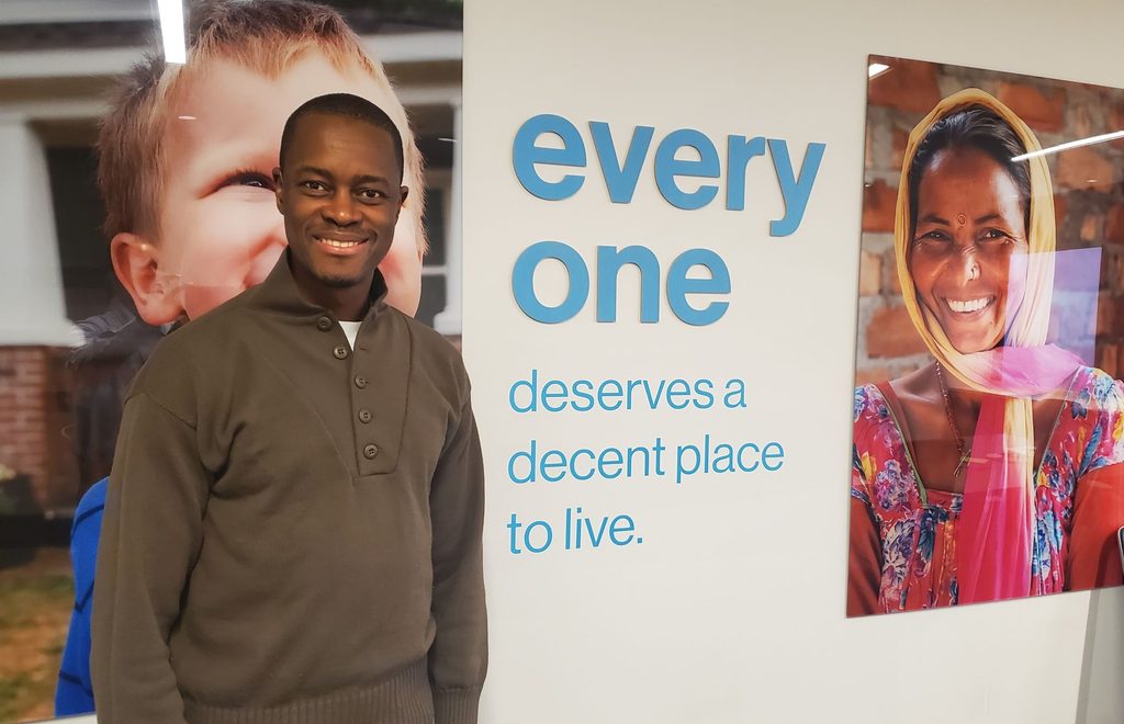 Ib Dabo at Habitat for Humanity International's global headquarters, where he has served as an IT Director, supporting the organization's mission of bringing people together to build homes, communities, and hope.